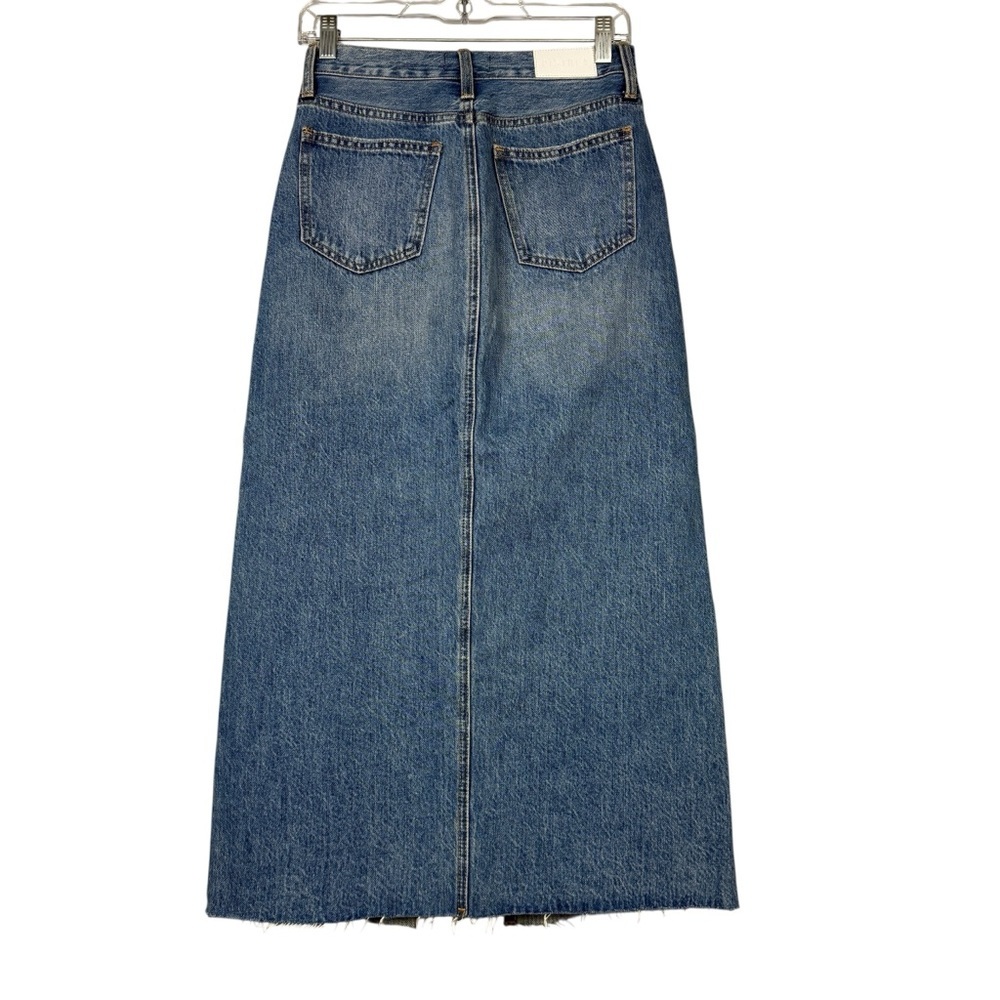 Anthropologie Pistola Alice Maui Split Midi Long Denim Skirt - Picture 4 of 8